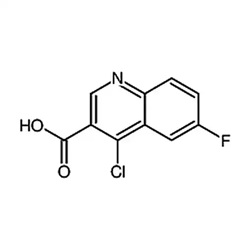 4-氯-6-氟喹啉-3-羧酸