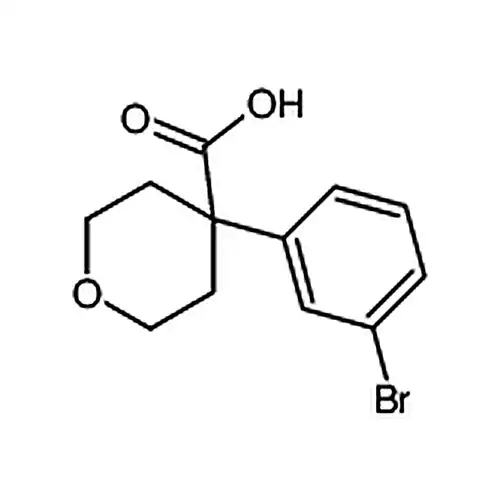 4-(3-溴苯基)恶烷-4-羧酸