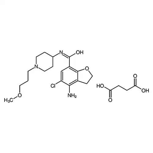 4-氨基-5-氯-N-(1-(3-甲氧基丙基)哌啶-4-基)-2,3-二氢苯并呋喃-7-甲酰胺琥珀酸盐