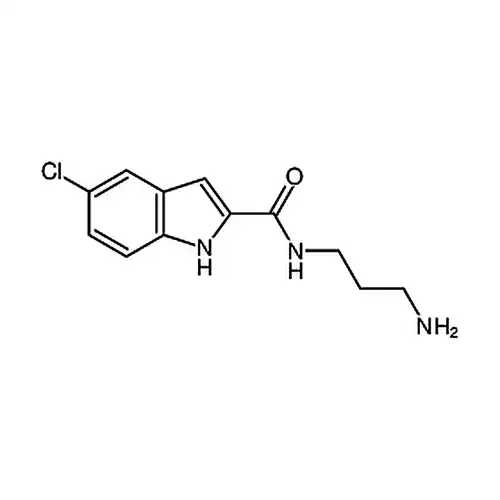 N-(3-氨基丙基)-5-氯-1H-吲哚-2-甲酰胺