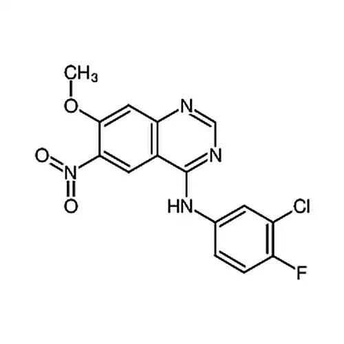 N-(3-氯-4-氟苯基)-7-甲氧基-6-硝基喹唑啉-4-胺