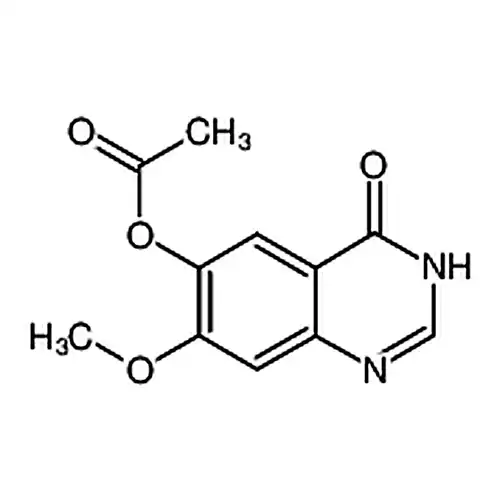 7-甲氧基-4-氧代-3,4-二氢喹唑啉-6-醇乙酸酯