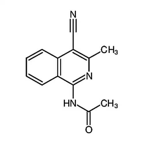N-(4--氰基-3-甲基异喹啉-1-基)乙酰胺