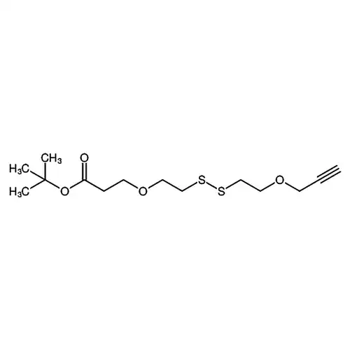 Propargyl-PEG1-SS-PEG1-C2-Boc