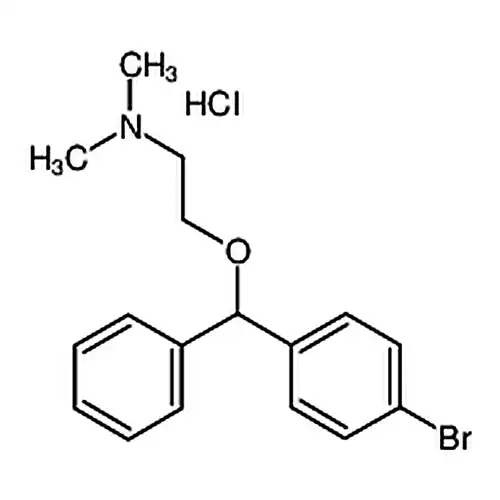 2-[(4-溴苯基)苯基甲氧基]-N，N-二甲基-乙胺盐酸盐