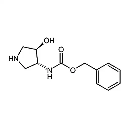 rel-苄基((3S，4S)-4-羟基吡咯烷-3-基)氨基甲酸酯