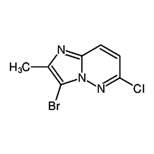 6-氯-2-甲基-3-溴-咪唑并[1,2-b]吡嗪