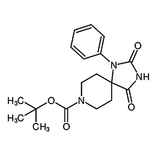 2，4-二氧代-1-苯基-1，3，8-三氮杂螺[4.5]癸烷-8-甲酸叔丁酯