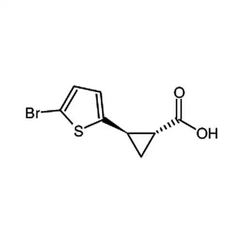 (1S，2S)-rel-2-(5-溴噻吩-2-基)环丙烷-1-羧酸