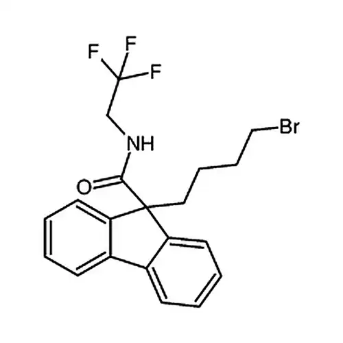 9-(4-溴丁基)-N-(2,2,2-三氟乙基)-9H-芴-9-甲酰胺