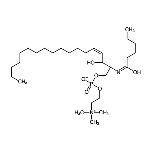 N-hexanoyl-D-erythro-sphingosylphosphorylcholine
