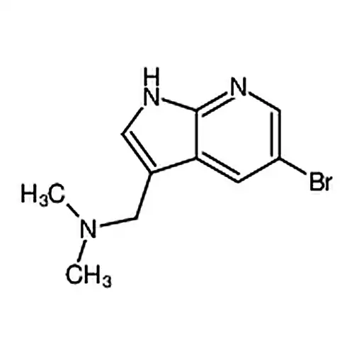 1-(5-溴-1H-吡咯并[2，3-b]吡啶-3-基)-N，N-二甲基甲胺