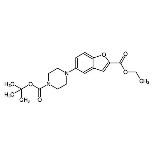 5-(4-叔丁氧羰基-哌嗪-1-基)苯并呋喃-2-甲酸乙酯