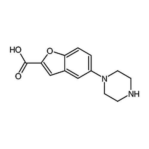 5-（1-哌嗪基）苯并呋喃-2-羧酸