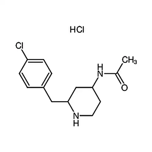 N - ((2R，4S)-2-(4-氯苄基)哌啶-4-基)乙酰胺盐酸盐