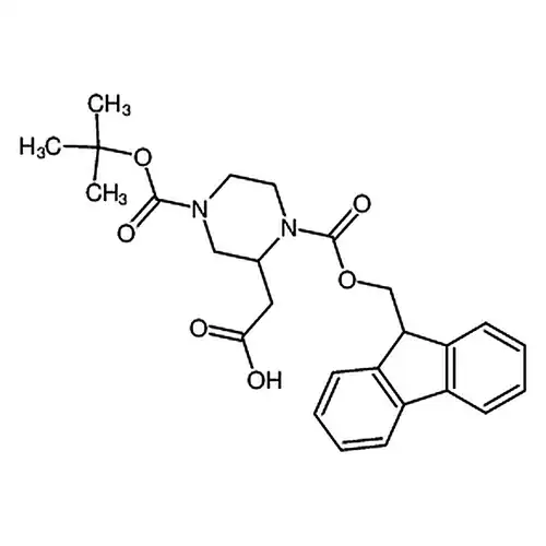 4-Boc-1-Fmoc-2-哌嗪乙酸