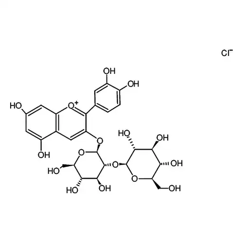 氯化矢车菊素-3-O-槐糖苷