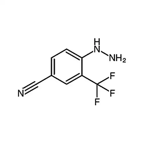 4-肼基-3-(三氟甲基)苯甲腈