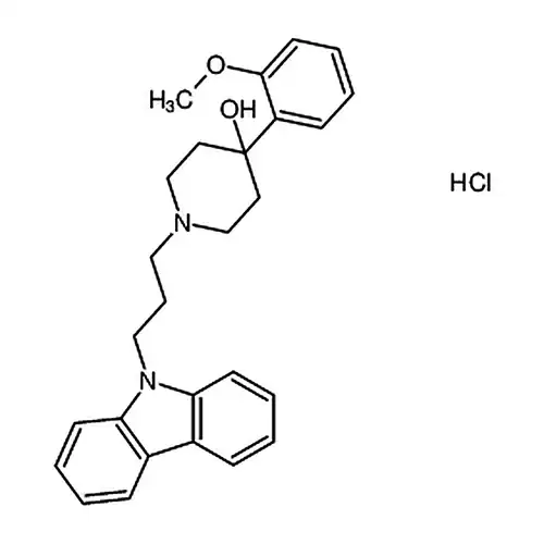 1-(3-(9H-咔唑-9-基)丙基)-4-(2-甲氧基苯基)哌啶-4-醇盐酸盐