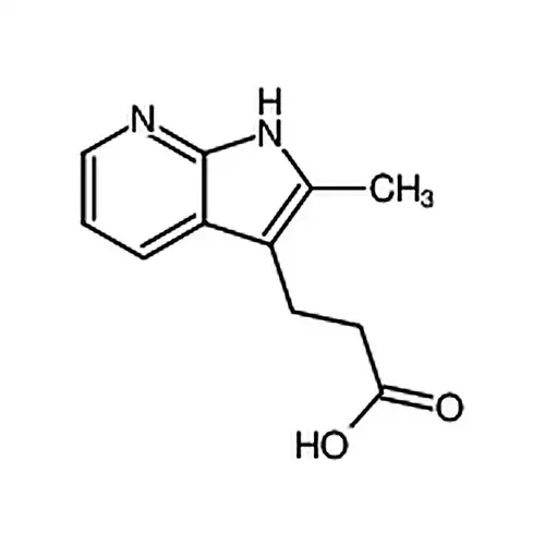 3-(2-甲基-1H-吡咯并[2，3-b]吡啶-3-基)丙酸