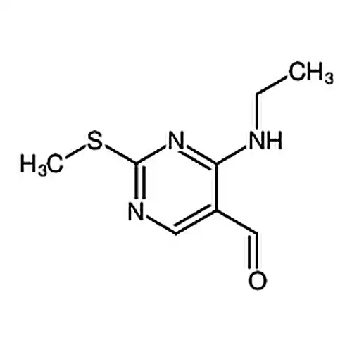 4-乙胺基-2-甲硫基-5-醛基嘧啶