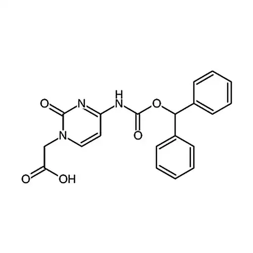 (4-N-(二苯甲氧羰基)-胞嘧啶)-1-乙酸