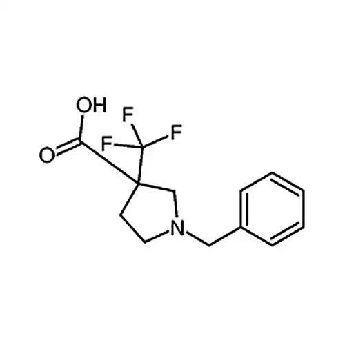 1-苄基-3-(三氟甲基)吡咯烷-3-羧酸