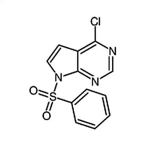 4-氯-7-(苯磺酰)-7H-吡咯并[2，3-d]嘧啶