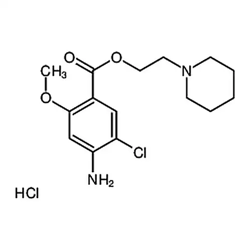 4-氨基-5-氯-2-甲氧基苯甲酸-2-(哌啶-1-基)乙基酯盐酸盐