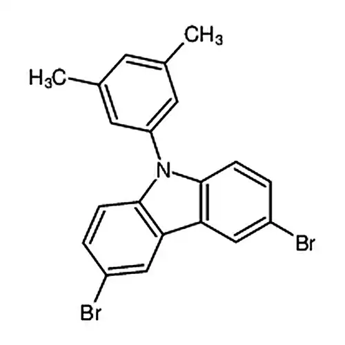 3,6-二溴-9-(3,5-二甲基苯基)-9H-咔唑