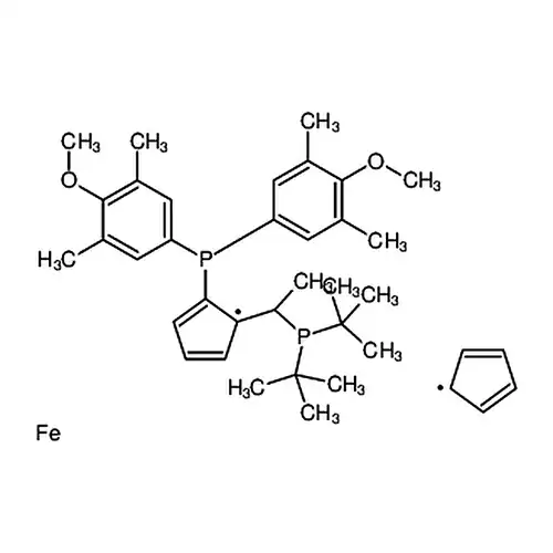 (R)-1-[(R)-2-[双(4-甲氧基-3,5-二甲基苯基)膦基]二茂铁基}乙基二叔丁基膦