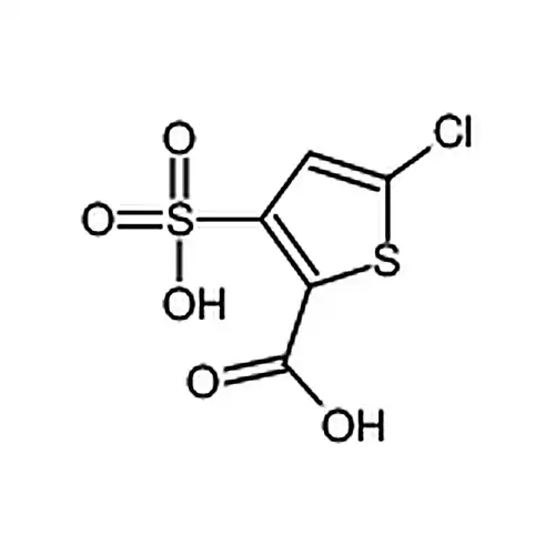5-氯-3-磺酸噻吩-2-羧酸