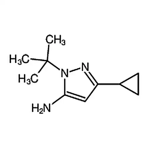 1-叔丁基-3-环丙基-1H-吡唑-5-胺