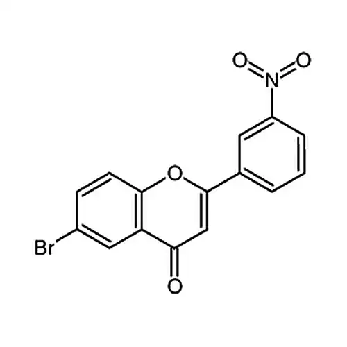 6-溴-2-(3-硝基苯基)-4H-苯并吡喃-4-酮