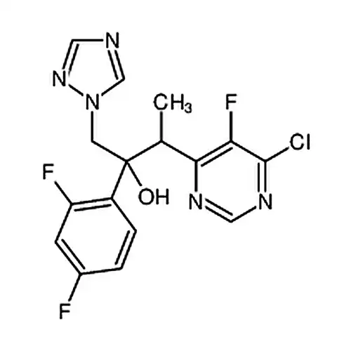 6-氯-α-(2，4-二氟苯基)-5-氟-β-甲基-α-(1H-1，2，4-三唑-1-基甲基)-4-嘧啶乙醇