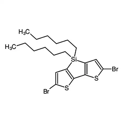 2，6-Dibromo-4，4-dihexyl-4H-silolo[3，2-b:4，5-b']dithiophene