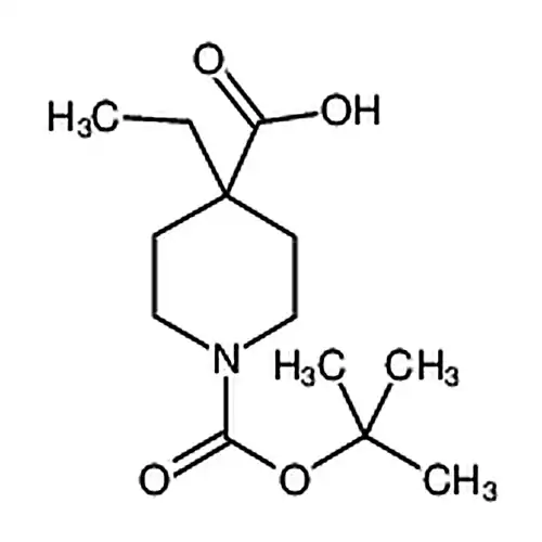 1-Boc-4-乙基-4-哌啶甲酸