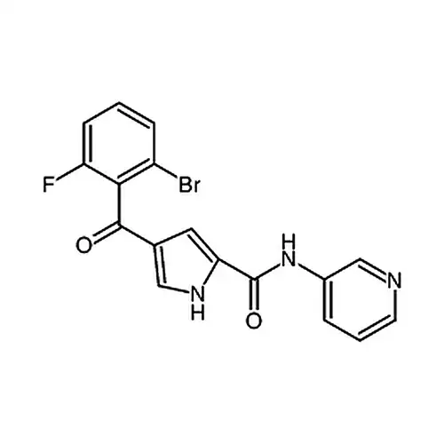 4-(2-溴-6-氟苯甲酰基)-N-(吡啶-3-基)-1H-吡咯-2-甲酰胺
