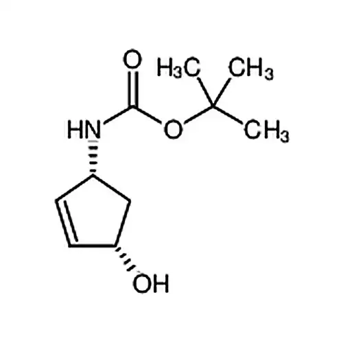 ((1R，4S)-4-羟基环戊-2-烯-1-基)氨基甲酸叔丁酯