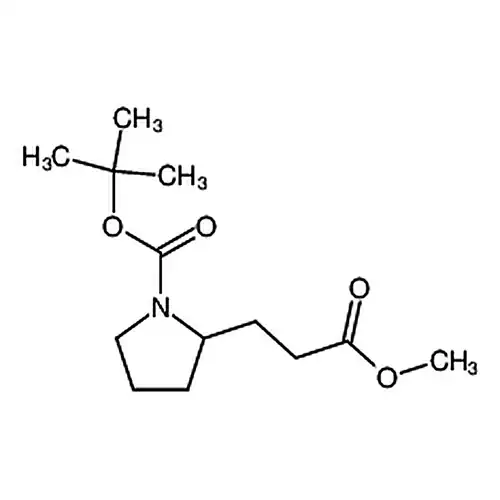 2-(3-甲氧基-3-氧代丙基)吡咯烷-1-羧酸叔丁酯