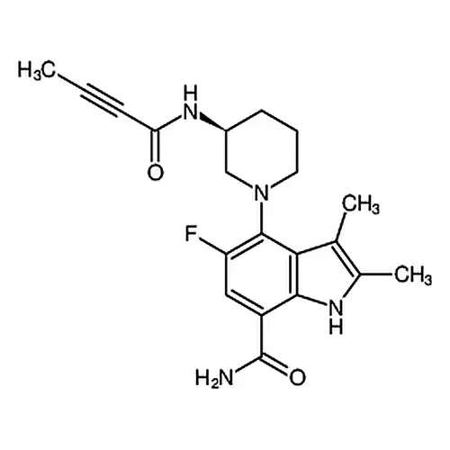 (S)-4-(3-(丁-2-炔基)哌啶-1-基)-5-氟-2,3-二甲基-1H-吲哚-7-甲酰胺