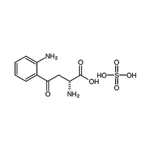 (2R)-2-amino-4-(2-aminophenyl)-4-oxobutanoic acid;sulfuric acid