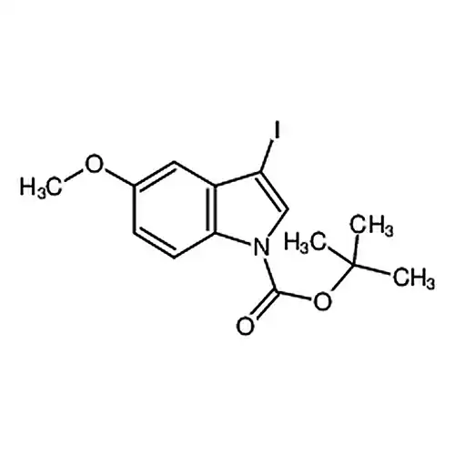 3-碘-5-甲氧基-1H-吲哚-1-羧酸叔丁酯