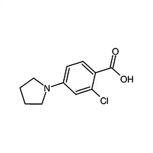 2-氯-4-(1-吡咯烷基)苯甲酸
