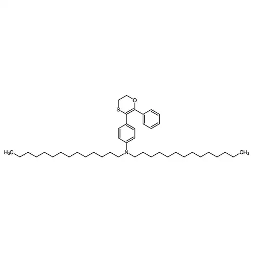 4-(2-苯基-5，6-二氢-1，4-噁噻己环-3-基)-N，N-二十四烷基苯胺