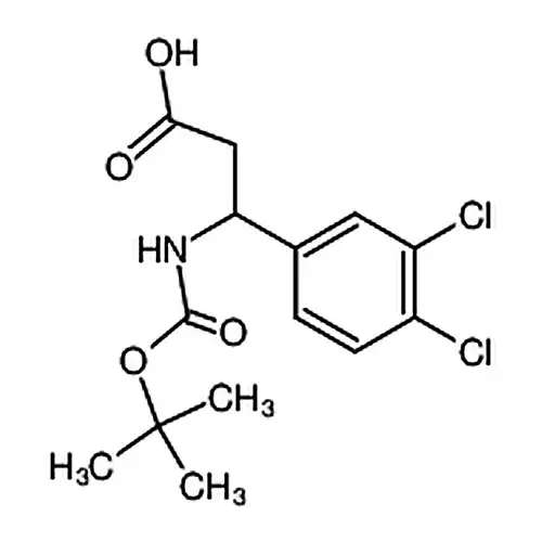 3-叔丁氧基羰基氨基-3-(3，4-二氯苯基)-丙酸