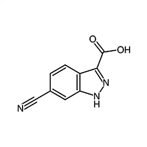 6-氰基-1H-1H-吲唑-3-羧酸