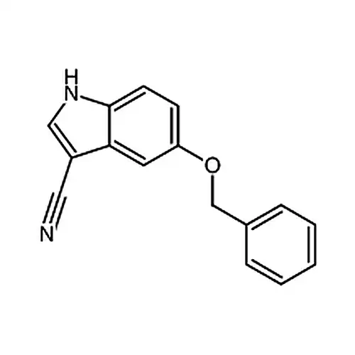 5-(苄氧基)-1H-吲哚-3-甲腈