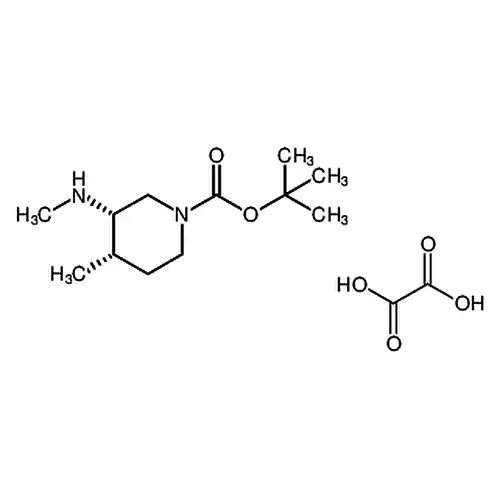(3S，4S)-叔-丁基4-甲基-3-(甲基氨基)哌啶-1-甲酸基酯半草酸酯