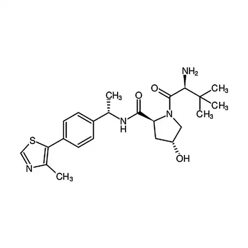 (2S,4R)-1-((S)-2-氨基-3,3-二甲基丁酰基)-4-羟基-N-((S)-1-(4-(4-甲基噻唑-5-基)苯基)乙基)吡咯烷-2-甲酰胺